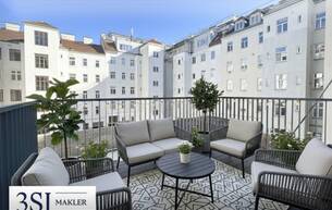 Wohnen Wohnung Altbau trifft Design – Traumhafte 3-Zimmer-Wohnung frisch saniert mit hofseitigem Balkon 1100 Wien