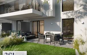 Wohnen Wohnung Die Symbiose: Ihre Traum-Gartenwohnung - 2 Zimmer-Erstbezug in ruhiger Lage des 14. Bezirks 1140 Wien Wohnen Wohnung Die Symbiose: Ihre Traum-Gartenwohnung - 2 Zimmer-Erstbezug in ruhiger Lage des 14. Bezirks 1140 Wien