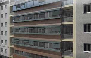 Zieglergasse Front-Fassade Zieglergasse Front-Fassade